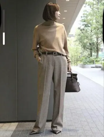 Deuxieme Classe Slim Flare 팬츠(check) 34
