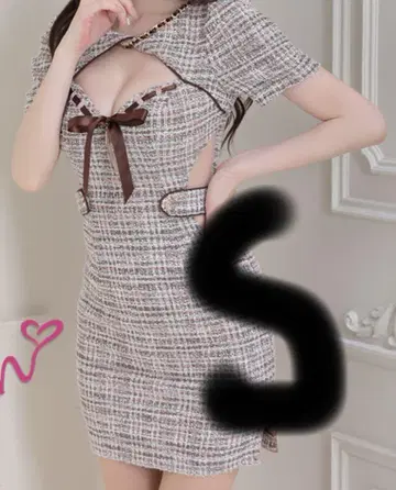 Sugar an 트위드 드레스 S