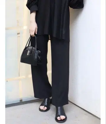 MURUA 무루아 턱 하이웨스트 팬츠