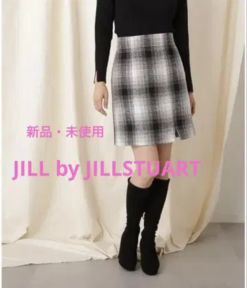 JILL by JILLSTUART 루프 체크 미니 스커트 M 사이즈