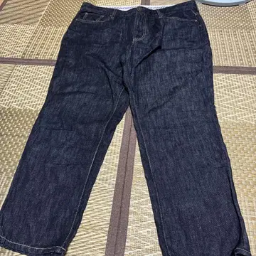 다크 블루 와이드 팬츠 허리 80