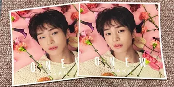 ONEW [ SAKU ] 스티커 2장 세트