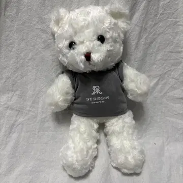 세인트 레지스 싱가포르 베어 시로쿠마 봉제 인형 The St. Regis
