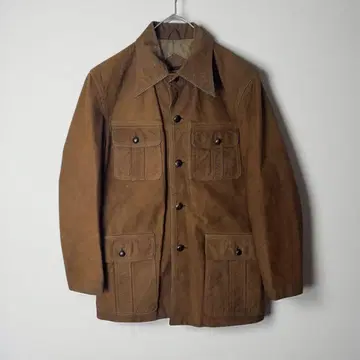 90s 빈티지 맥레거 가죽 자켓 소가죽 스웨이드 M