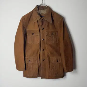 90s 빈티지 맥레거 가죽 자켓 소가죽 스웨이드 M