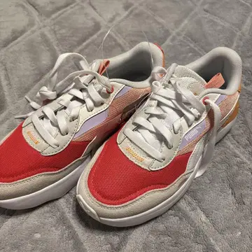 PUMA 스니커즈 레드/오렌지 23cm