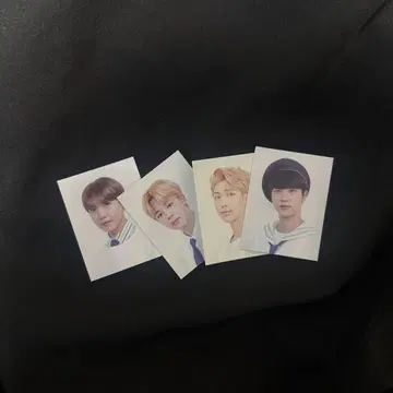 BTS 증명 사진풍