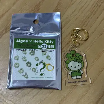 오사카 간사이 박람회 일본관 해조 키티 아크릴 키링
