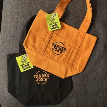 TRADER JOE'S 할로윈 한정판 미니 토트백 2색 세트
