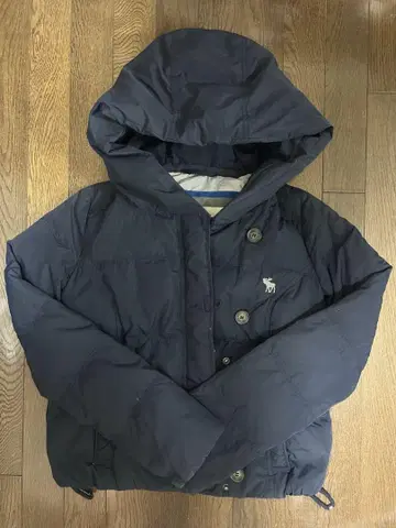 Abercrombie & Fitch 네이비 다운 자켓 S