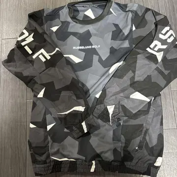 러셀노 골프 카모 패턴 긴팔 자켓