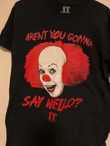IT 페니 와이즈 T셔츠 공식 the movie