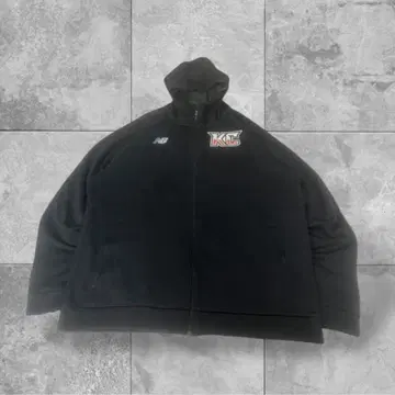 New Balance KC 로고 트랙 자켓 블랙 XL 스포츠 구제 의류