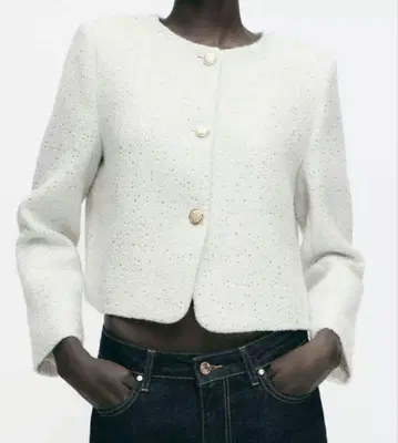 ZARA 스팽글 블레이저