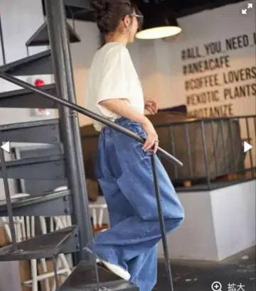 리메이크 데님 니코앤드 misayo 인디고 밑단 컷 완료