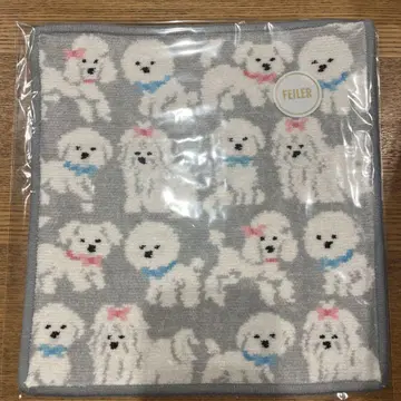FEILER 손수건 복슬복슬 강아지