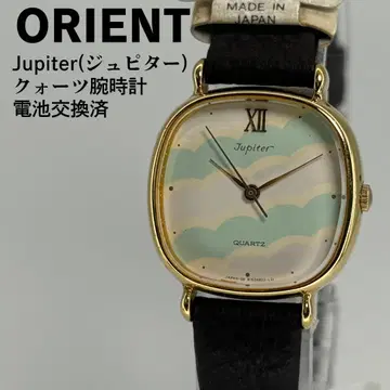데드스탁 상품 ORIENT Jupiter 쿼츠 손목시계 배터리 교환 완료