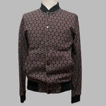 DRISE VAN NOTEN 드리스 15AW 미아오족 문양 봄버 블루종