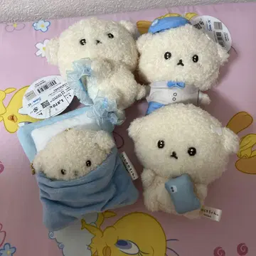 이시요와짱 봉제 인형 마스코트 4개 세트
