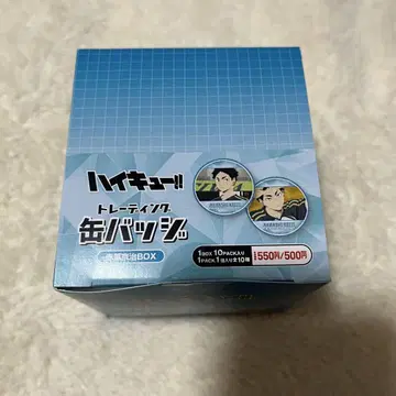 하이큐 트레이딩 캔뱃지 아카아시 케이지 BOX