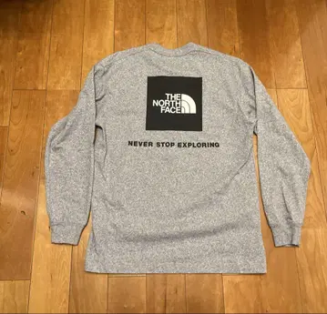 THE NORTH FACE 긴팔 티셔츠 S 사이즈 그레이