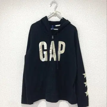 GAP 후드티 실버 골드 블랙 별