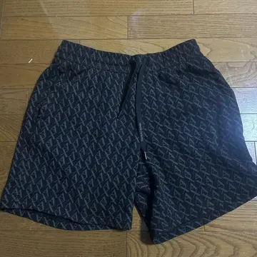Armani Exchange 블랙 숏팬츠