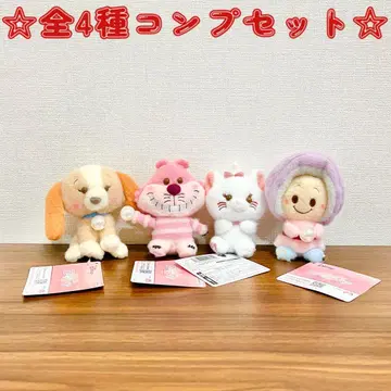 미사용 새상품 디즈니 밀키 보아 펄 마스코트 전 4종 세트 당일 발송