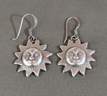 멕시칸 실버 빈티지 귀걸이 댕글 귀걸이 silver925