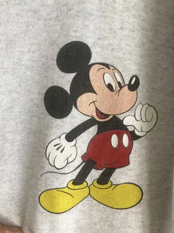 disney 디즈니 미키마우스 맨투맨 빈티지 캐릭터