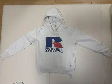 RUSSELL ATHLETIC 후드티 M 사이즈 화이트
