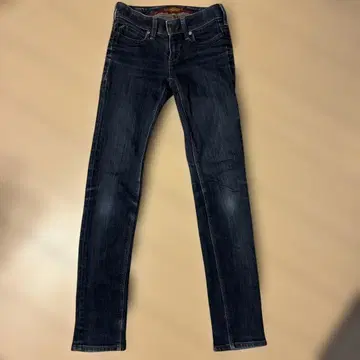 빅존 브라퍼스 스키니 데님 다크 블루 허리 58