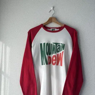 [새상품급] Mountain Dew 롱티 래글런 L 사이즈