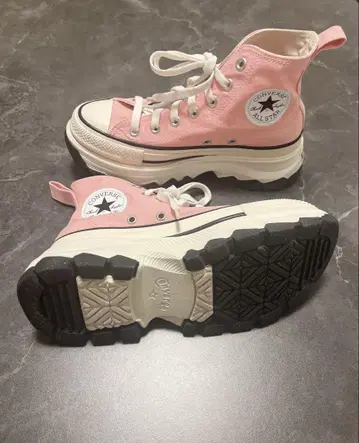 CONVERSE trek wave 하이컷 스니커즈 핑크