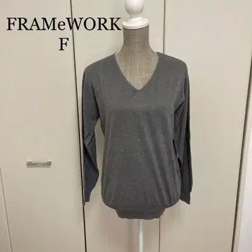FRAMeWORK F 니트 티셔츠 미사용 새상품 택 포함