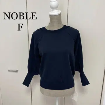 NOBLE F 니트 티셔츠 미사용 새상품 택 포함