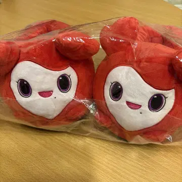 TWICE LOVELYS 빨간색 마스코트 봉제 인형 세트