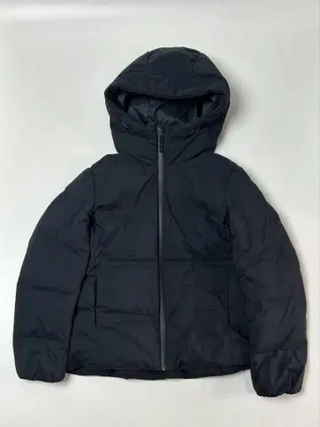 UNIQLO 네이비 심리스 다운 후드티 M 사이즈