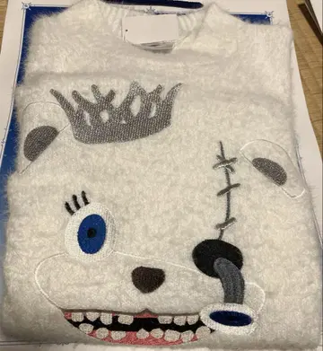 하미곰 니트 베스트 서울 화이트 usj 유니버셜