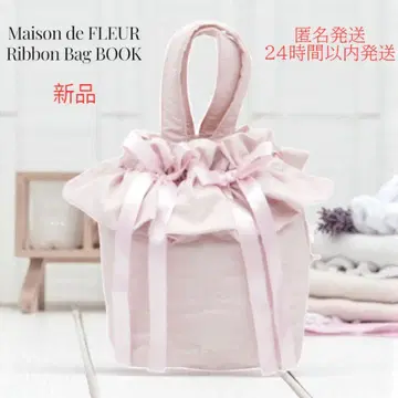 메종 드 플뢰르 리본백 Maison de FLEUR 핑크 매니아 새상품