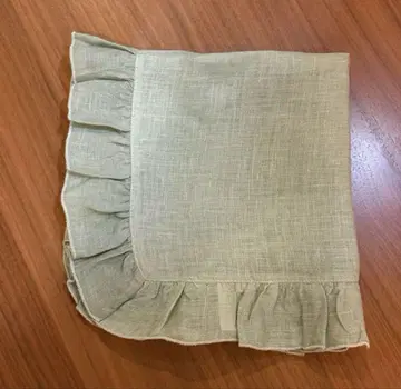 [ Borgo Delle Tovaglie ] 린넨 프릴 냅킨 손수건