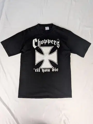 Choppers 바이커 블랙 00s 빈티지 구제 의류