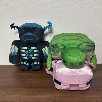 마인크래프트 BIG 봉제 인형 3체 세트