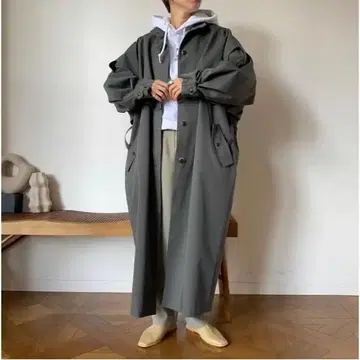 nokcha 2way quality over trench coat