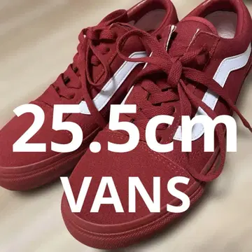 VANS [ 25.5cm ] 올드스쿨 RED 미사용품
