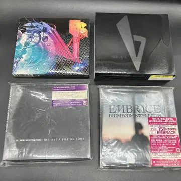 BOOM BOOM SATELLITES CD 4장 세트 샘플반