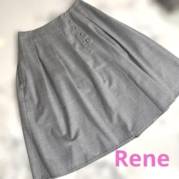 [ 새상품급 ] Rene 르네 스커트 그레이 36 ( 9호 상당 )