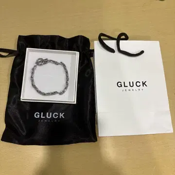 GLUCK 앵커 체인 팔찌 21cm