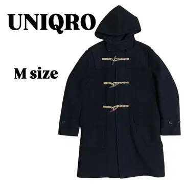 즉시 구매 가능 UNIQLO 더플 코트 다크 네이비 남성용