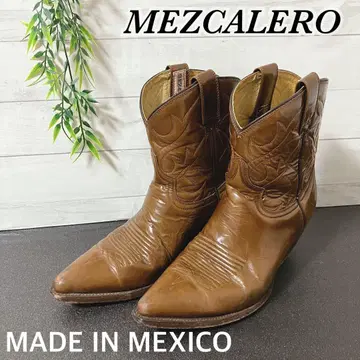 [ 멕시코제 ] MEZCALERO 브라운 웨스턴 부츠